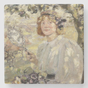Der Apfelbaum (von Bessie MacNicol) Steinuntersetzer