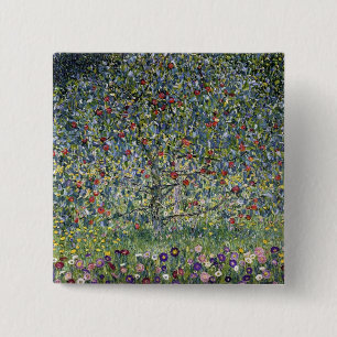 Der Apfelbaum (von Gustav Klimt) Button
