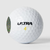 Der Apfelbaum (von Gustav Klimt) Golfball (Logo)