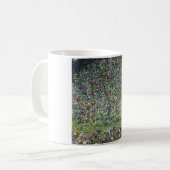 Der Apfelbaum (von Gustav Klimt) Kaffeetasse (Vorderseite Links)