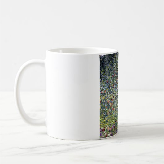 Der Apfelbaum (von Gustav Klimt) Kaffeetasse (Links)