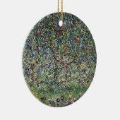 Der Apfelbaum (von Gustav Klimt) Keramik Ornament (Rechts)