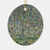 Der Apfelbaum (von Gustav Klimt) Keramik Ornament (Links)