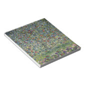 Der Apfelbaum (von Gustav Klimt) Notizblock (angewinkelt)