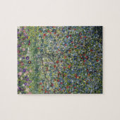 Der Apfelbaum (von Gustav Klimt) Puzzle (Horizontal)