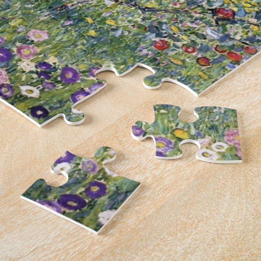 Der Apfelbaum (von Gustav Klimt) Puzzle (Seite)