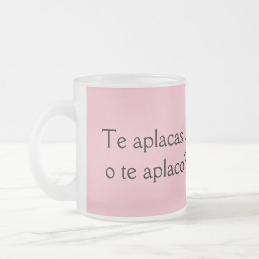 Der Aplacas de aplaco de Mama Mattglastasse (Links)