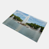 Der Apollo-Brunnen im Garten von Versailles Fußmatte (Schrägansicht)