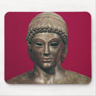 Der Apollo von Piombino, Kopf der Statue, fand Mousepad