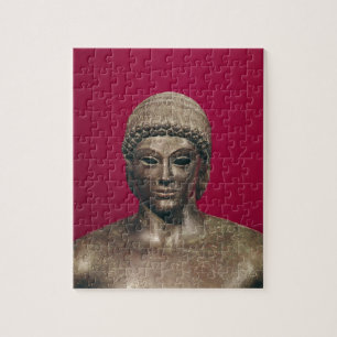 Der Apollo von Piombino, Kopf der Statue, fand Puzzle