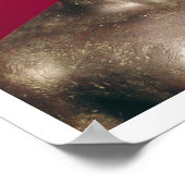 Der Apollo von Piombino, Leiter der Statue, gefund Poster (Ecke)