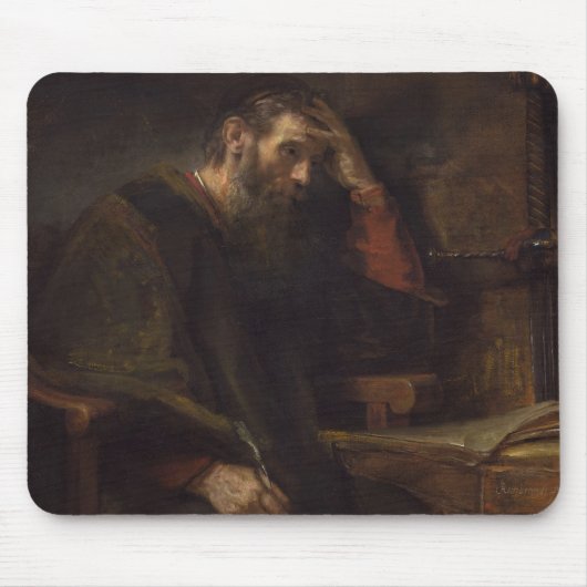 Der Apostel Paul, c.1657 (Öl auf Leinwand) Mousepad (Vorne)