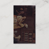 Der Apotheker durch Longhi Pietro (beste Qualität) Visitenkarte (Rückseite)