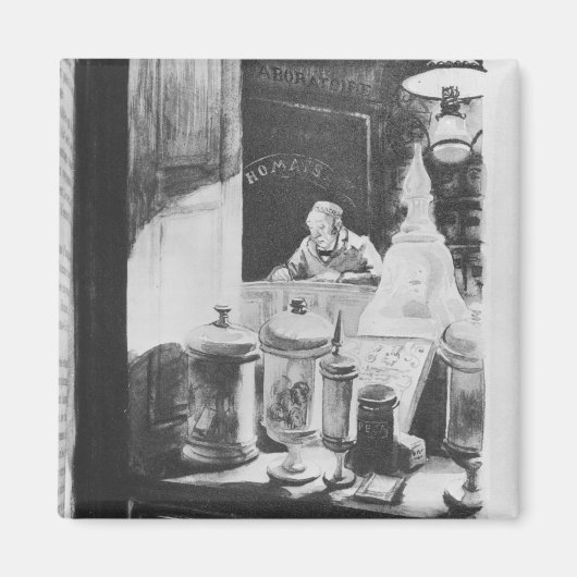 Der Apotheker Homais Magnet (Vorne)