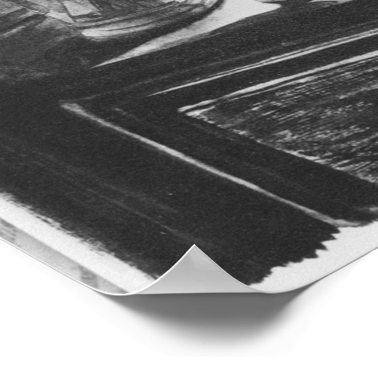 Der Apotheker Homais Poster (Ecke)