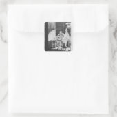 Der Apotheker Homais Quadratischer Aufkleber (Tasche)