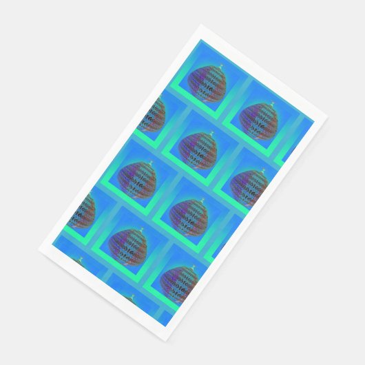 Der Apotheker Jar Blue Serviette (Ecke)
