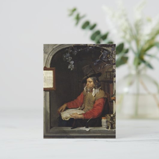 Der Apotheker oder der Chemist Postkarte (Stehend Vorderseite)