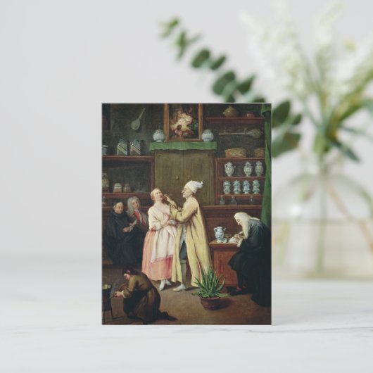 Der Apotheker Postkarte (Stehend Vorderseite)