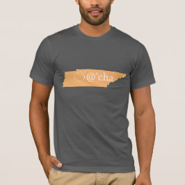Der Appalachia-Tennessees der Männer "orange" T-Shirt
