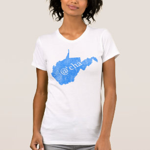 Der Appalachia-West- VirginiaT-Shirt der Frauen T-Shirt