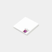 Der Apple-bunte Swirl des Lehrers Post-it Klebezettel (angewinkelt)