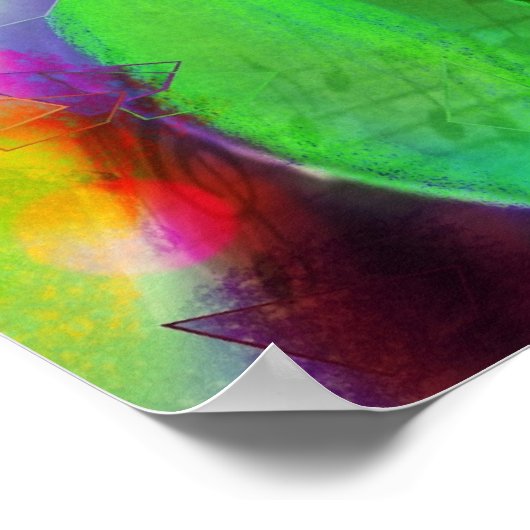 Der Apple Cello Poster (Ecke)