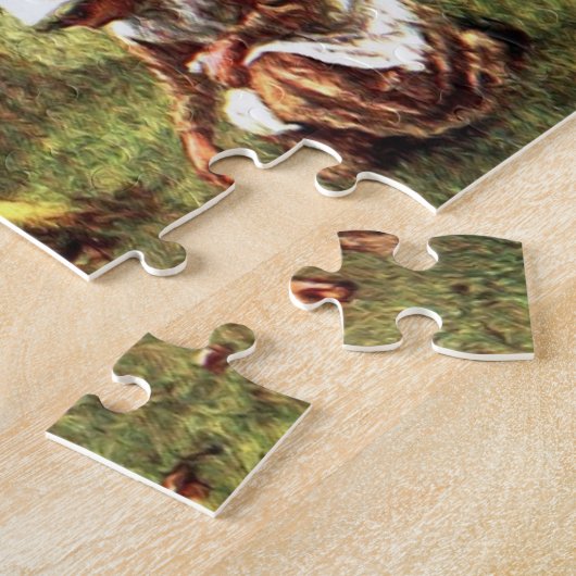 Der Apple Orchard von Helen Allingham Puzzle (Seite)