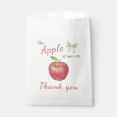 Der Apple unserer Augen Kindergeburtstag Party dan Geschenktütchen (Vorderseite)