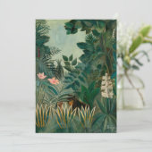 Der Äquatorialdschungel | Henri Rousseau (Stehend Vorderseite)