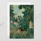 Der Äquatorialdschungel | Henri Rousseau (Vorne/Hinten)