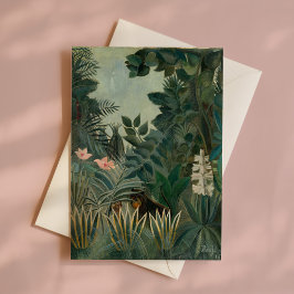 Der Äquatorialdschungel | Henri Rousseau Karte