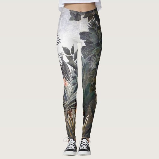 Der Äquatorialdschungel Leggings (Vorderseite)