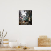 Der Äquatorialdschungel Poster (Küche)