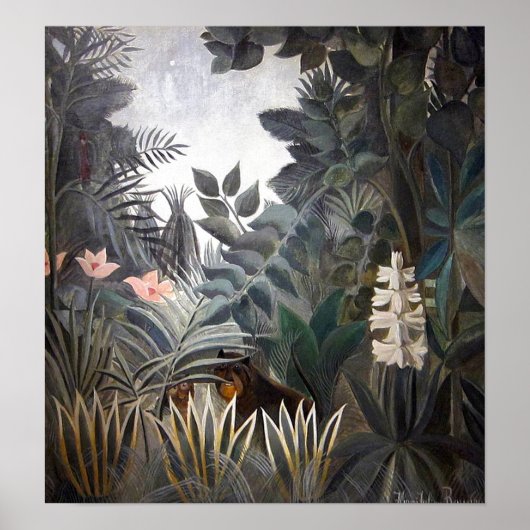 Der Äquatorialdschungel Poster (Vorne)