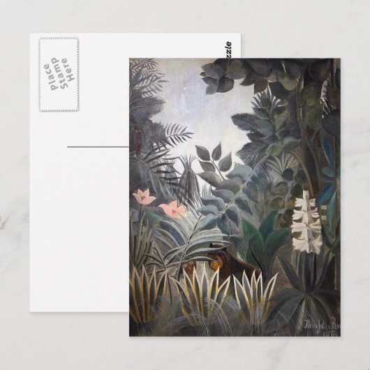 Der Äquatorialdschungel Postkarte (Vorne/Hinten)