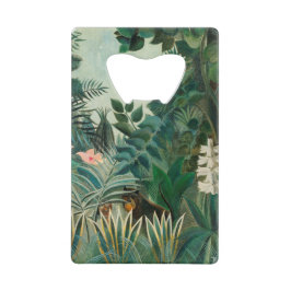 Der Äquatoriale Dschungel (1909) von Henri Roussea Geldbeutel Flaschenöffner