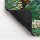 Der Äquatoriale Dschungel (1909) von Henri Roussea Mousepad (Ecke)