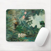 Der Äquatoriale Dschungel (1909) von Henri Roussea Mousepad (Mit Mouse)