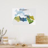 Der arabische Winter Poster (Küche)