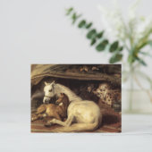 Der arabische Zent Edwin Landseer Postkarte (Stehend Vorderseite)