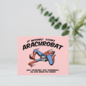 Der Arachrobat! Postkarte (Stehend Vorderseite)