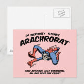 Der Arachrobat! Postkarte (Vorne/Hinten)