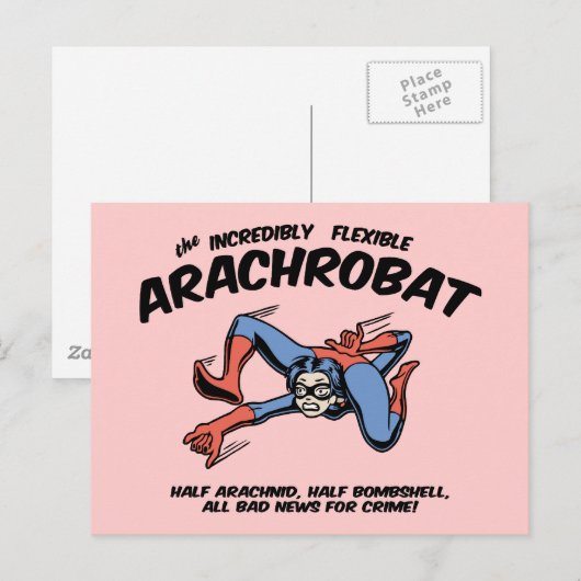 Der Arachrobat! Postkarte (Vorne/Hinten)