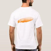 Der Arbeit T - Shirt sorgfältig (Rückseite)