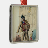 Der Arbeiter des Maurers Ornament Aus Metall (Rechts)