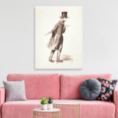 Der Arbeitnehmer Leinwanddruck (Insitu (Wohnzimmer))