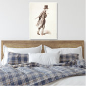 Der Arbeitnehmer Leinwanddruck (Insitu (Schlafzimmer))