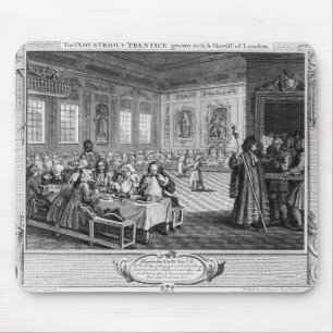 Der arbeitsame 'Lehrling reich gewachsen Mousepad