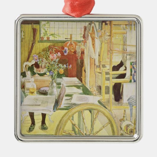 Der Arbeitsraum, Kneipe. in "Lasst Licht Hinin" Ornament Aus Metall (Vorne)